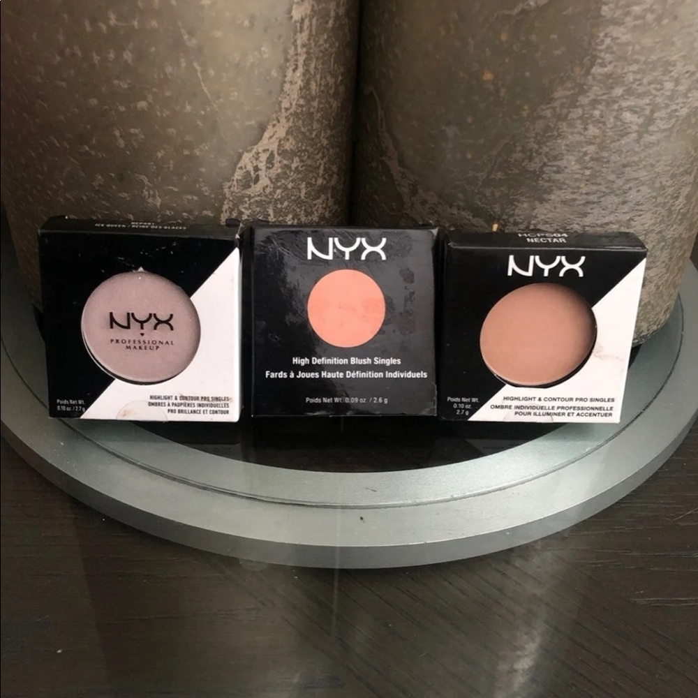 Nyx bundle of 3 singles